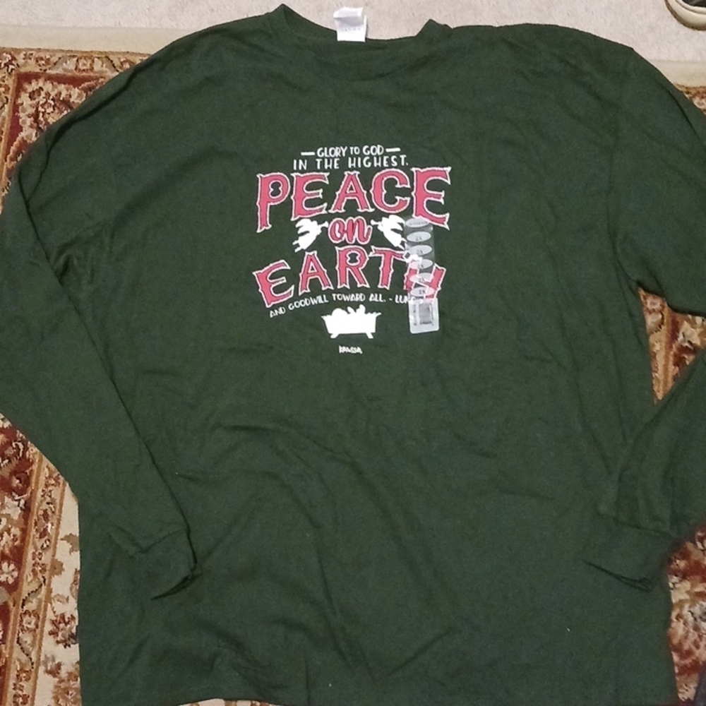 Delta pro weight green long sleeve Christmas shirt 2x